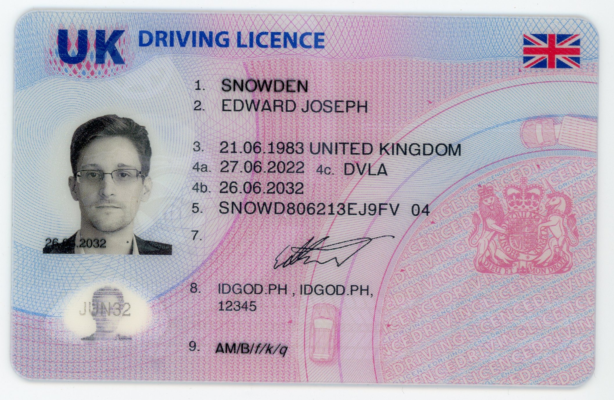 Premium-Grade Fake UK ID Identical Polycarbonate